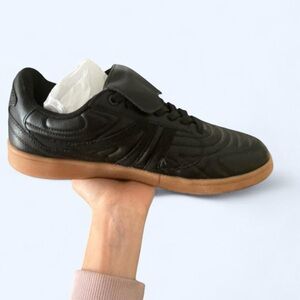 Steve Madden Black Athletic Shoes with Tan Sole
